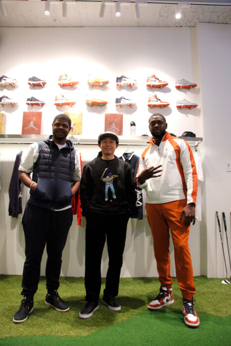 Streetwise freedom in golf wear. Eastside Golf, which has gained popularity in the U.S., has landed in Japan for the first time.