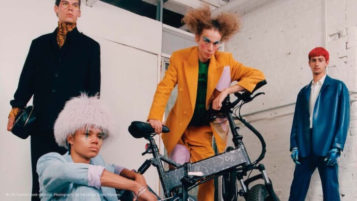 日本では4台限定! CR Fashion Bookがメイトバイクをストリート仕様にアレンジ。