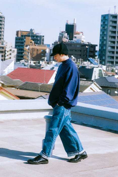 シルエット良し、生地良し、デザイン良し。イーストファーイーストとPANによる死角なしのハイネックスエット。