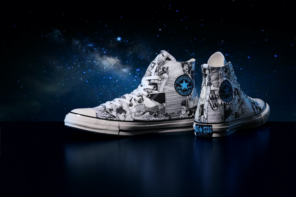 BLUE GIANT about to release a movie collaborates with Converse. The ALL STAR with a bold illustration print is now available. news HOUYHNHNM HOUYHNHNM