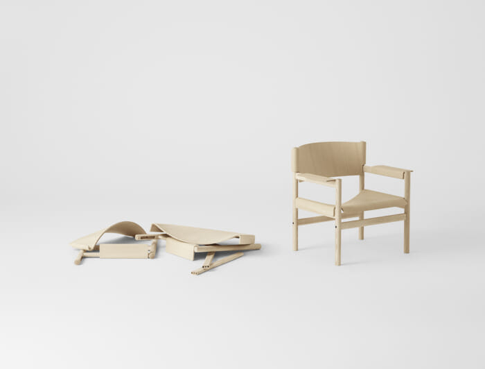 Tact, an ethical furniture brand from Denmark, a leading country in environmental protection, lands in Japan for the first time. An exhibition and sales event curated by Enkel will be held.
