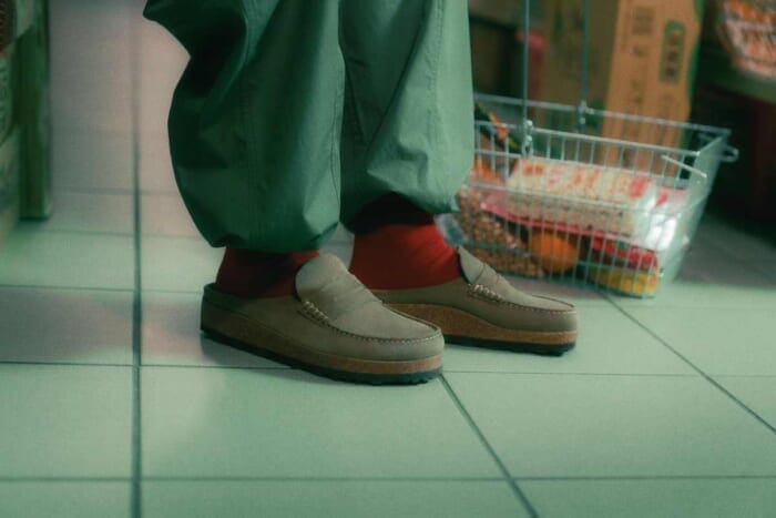 Penny loafer face Birken! The new clog, Naples , is now available.