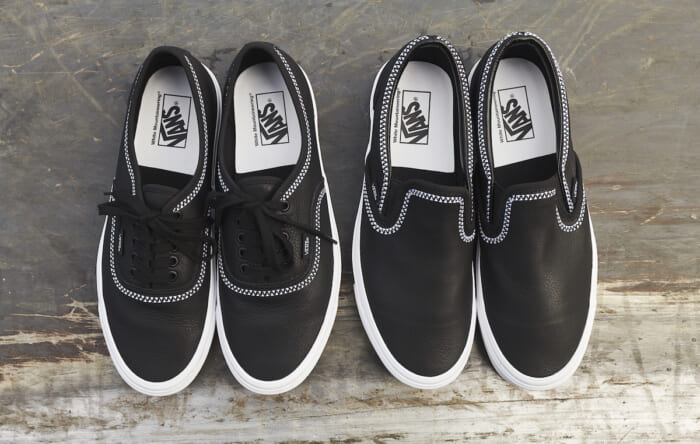 ヴァンズの名作が生まれ変わる。ホワイトマウンテニアリングが手掛けたのは、カジュアルさと上品さを併せ持つ二足。