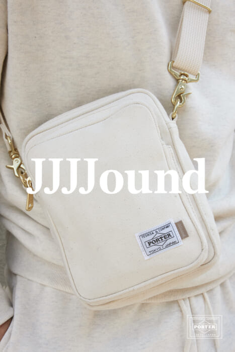 春を感じさせるオフホワイト。ジョウンドとポーターによる3度目のコラボが登場。