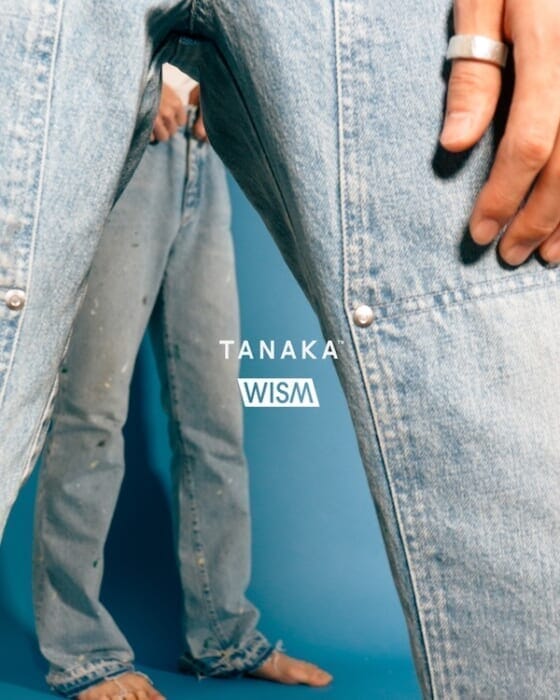 TANAKA's first men's special order denim comes from Wism
