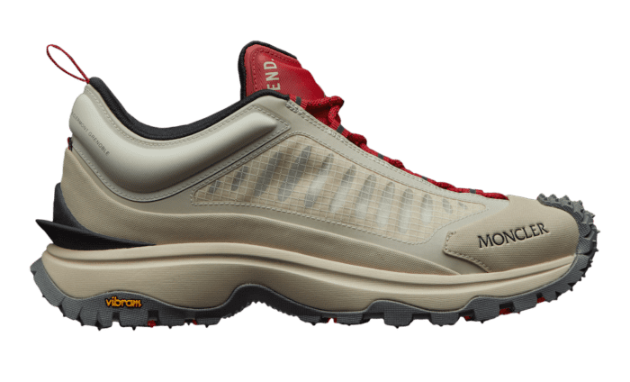 ダウンジャケットではなく、スニーカー。モンクレールが強化する “TRAILGRIP” の新作に迫ります。