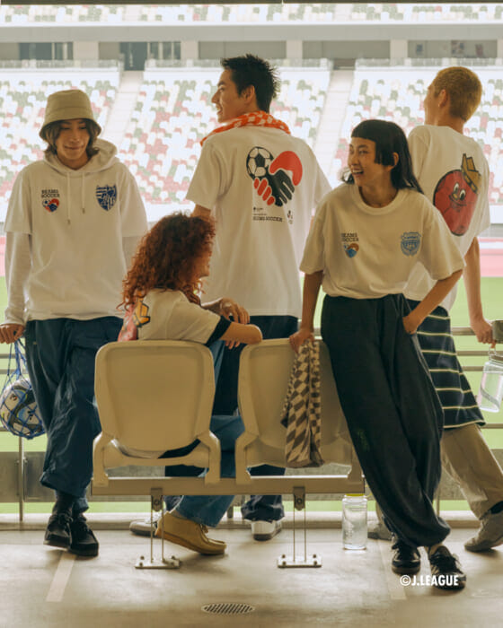 日本のサッカー文化を盛り上げるビームス サッカーが始動。第一弾は30周年を迎えたJリーグをフィーチャー。