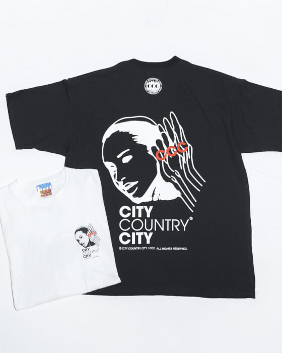 ビューティ&ユースがシティー カントリー シティーに別注。半袖Tシャツがリリースです。