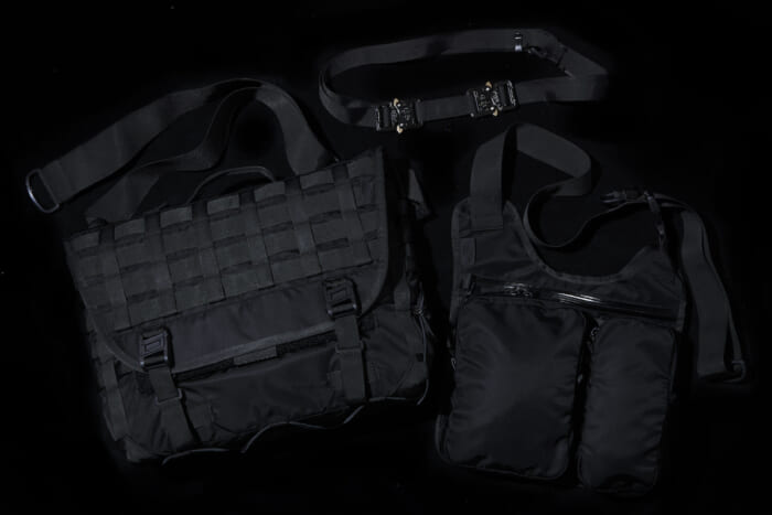 Black, black, black, floating in the darkness. What is the identity of the special item created by White Mountaineering's "BLK"?