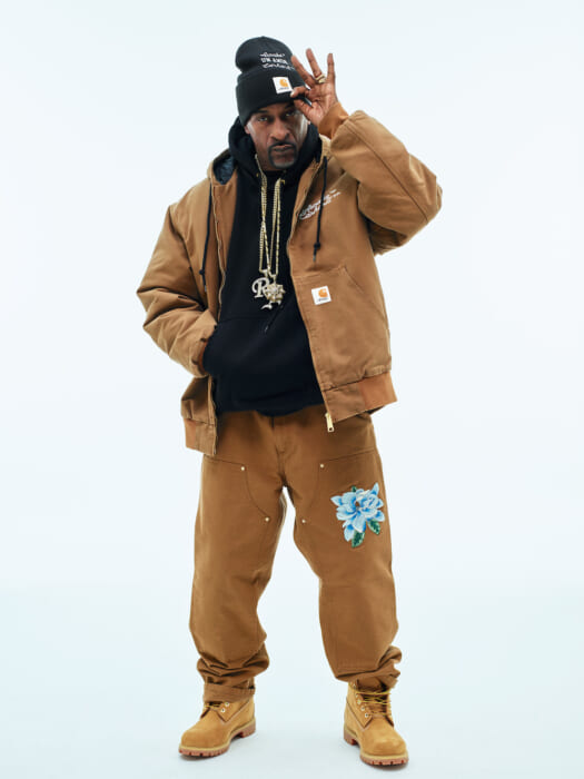 NYを象徴する伝説のラッパーもモデルに。ストリートの歴史に刻まれるカプセルコレクションと呼んで異論はありません。