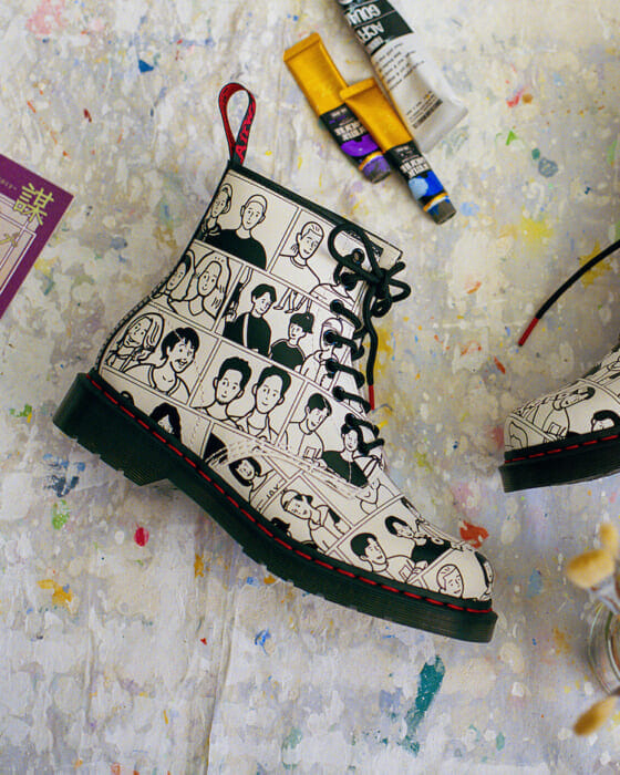 Toward a free and equal society. Dr. Martens is launching an LGBTQIA+ support collaboration model with three PRIDE artists.