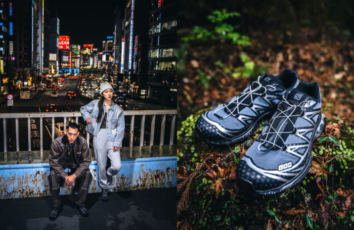 スニーカーショップとしてのコラボは世界初！ サロモンとアトモスによる特別仕様のXT-6。