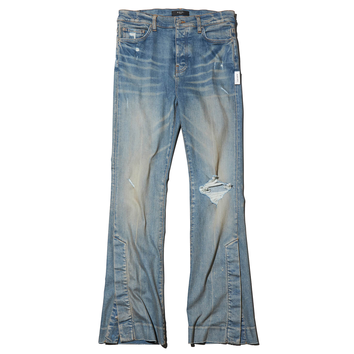 AMIRI アミリデニムパンツSTACK FLAIR JEAN 裾スナップ