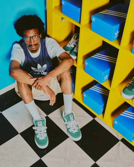 Atmos has done it again! The ADIMATIC by Adidas Originals is now available in a mid-cut model.