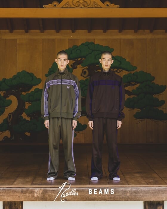 ニードルズ × ビームスの蜜月タッグ。最新作はあのアイコニックなラインを横向きに!?