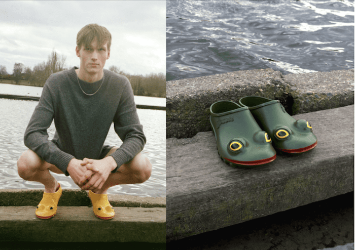 Transform your feet into frogs. Don't miss out on the hottest pair of JW Anderson and Wellipets.