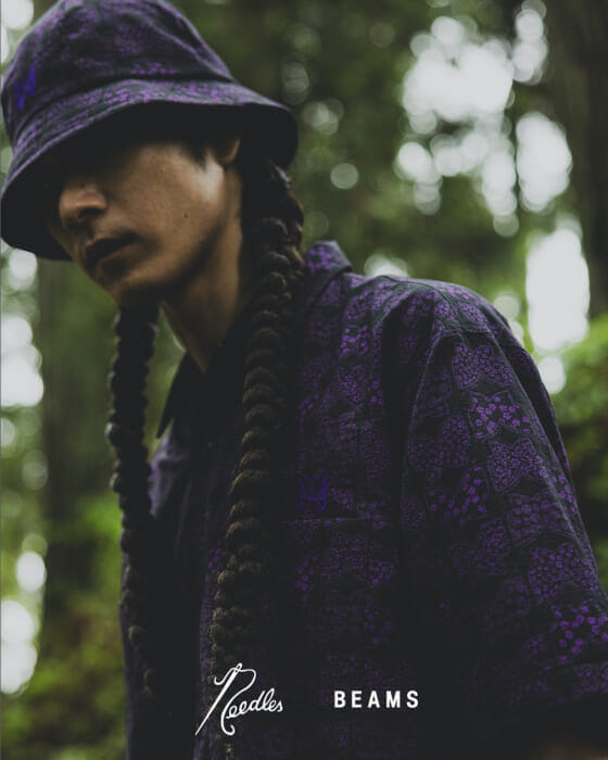 ニードルズとビームス。今期の別注第二弾は、総柄で夏に嬉しいアイテムをリリースします。