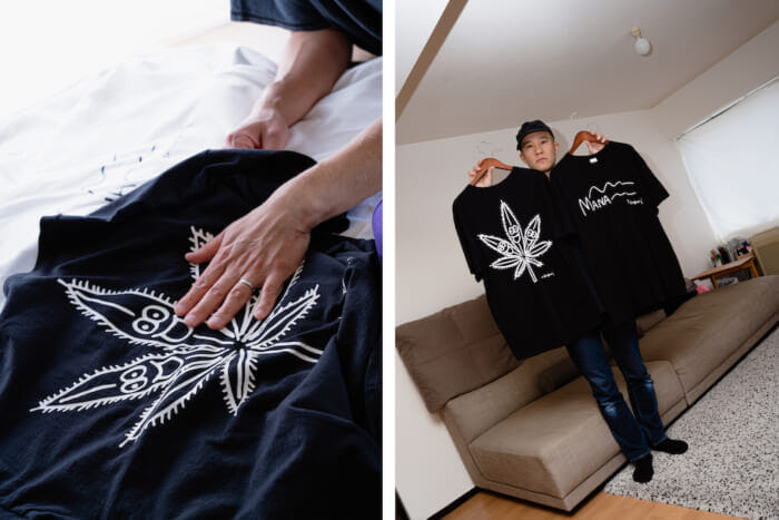 マナスタッシュと、現代美術家の加賀美健がコラボ。「HEMP」をモチーフに、おかしみのあるプロダクトが完成してしまいました。