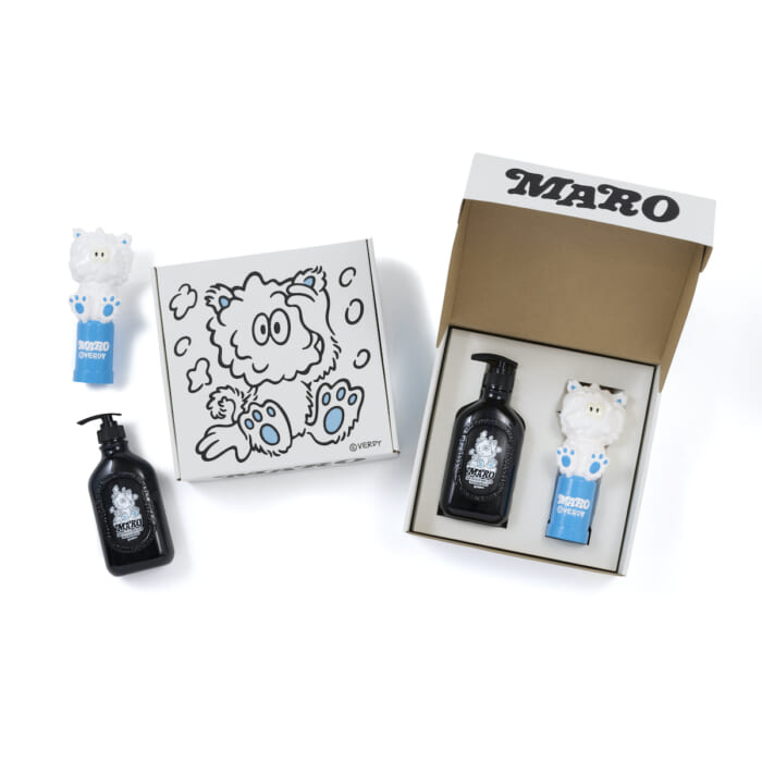 Marlo shampoo set with VERDY figure. Lottery for the second collaboration has been announced.