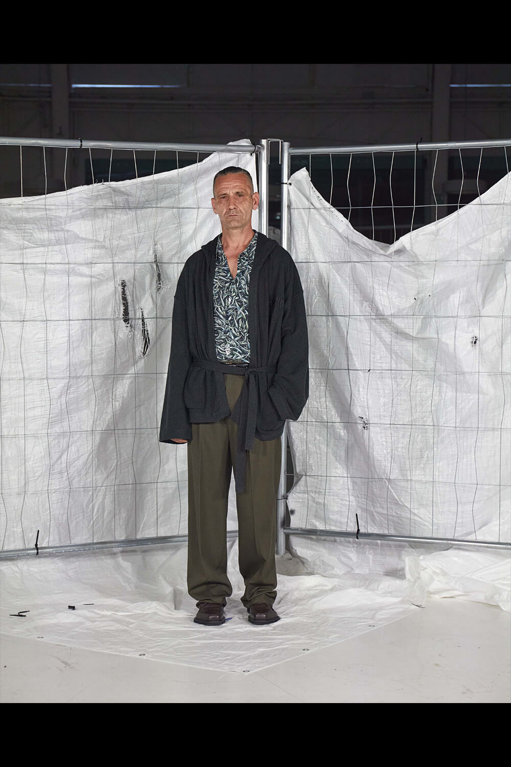 MAGLIANO 24SS 染め加工バックプリントオーバーオール MAGLIANO 24SS 染め加工バックプリントオーバーオール