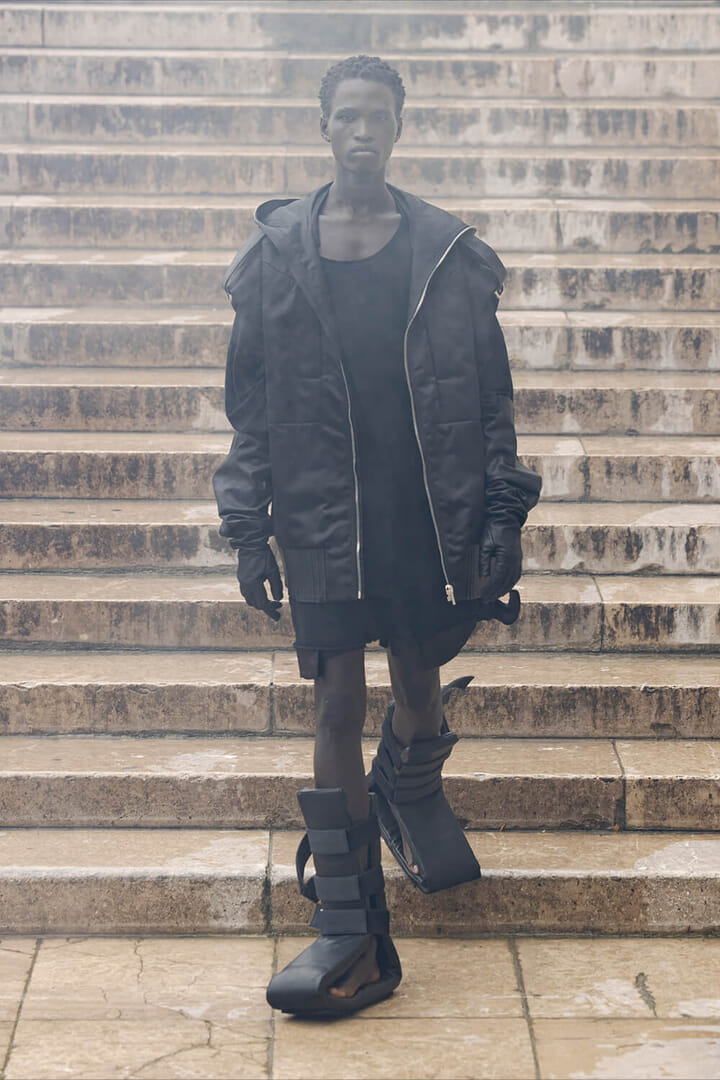 リックオウエンスカーフSS17