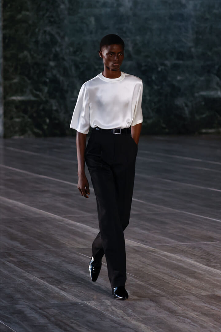 e*e様 【希少】SAINT LAURENT PARIS 24SS \"RAINE SAINT LAURENT | HOUYHNHNM（フイナム）