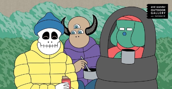 テーマは架空の自然公園。JUN OSONとアンドワンダーのコラボが賑やかです。