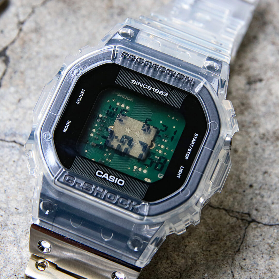 新品 DW-5040RX-7JR G-SHOCK 40周年スケルトン CASIO 通販