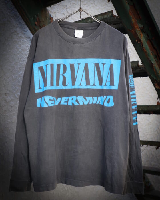バンTの基本にして至高。ニルヴァーナのヴィンテージTシャツがアンド ベルベルジンに大集結します。