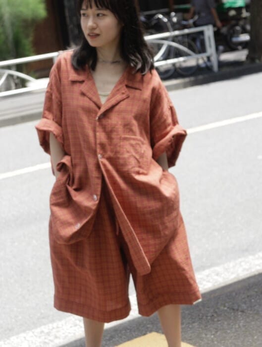 ストレスの多い毎日に、これ1枚。駒沢Skoolが別注した、ノウハウのパジャマをどうぞ。