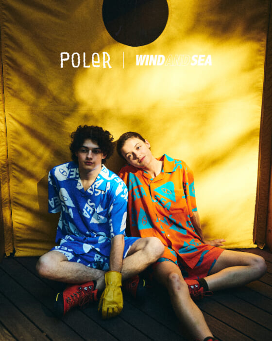 I love both the ocean and the mountains! This is the first team-up by WIND AND SEA and Polar, dedicated to such greedy people.