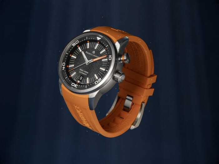 Two models of wristwatches appropriate for summer. Let the new Maurice Lacroix watches from Switzerland adorn your wrist.