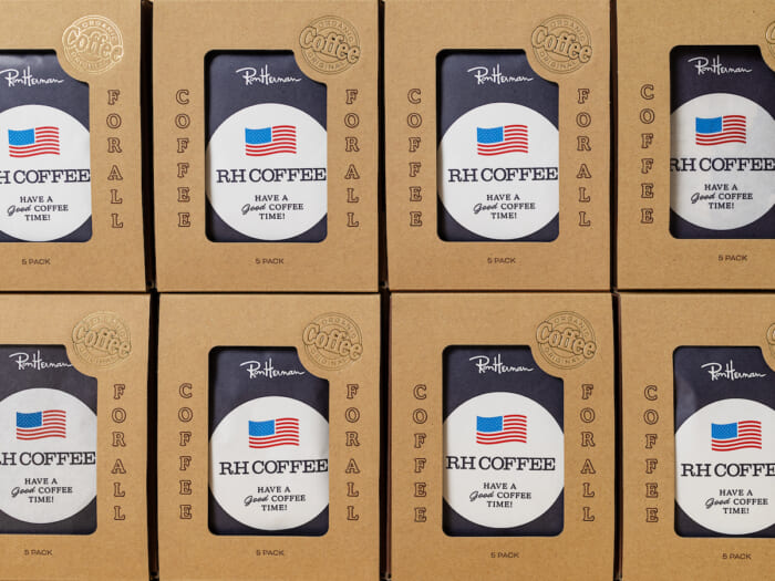 Chill anytime, anywhere with organic coffee from Ron Herman Cafe! How about a gift?