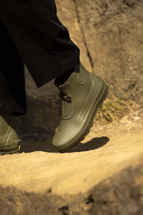 One action to put on and take off. Have you ever seen such stylish and convenient rain boots?