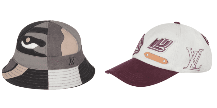Change up your summer look with Louis Vuitton hats. Here are some new bucket hats and caps with a playful twist.