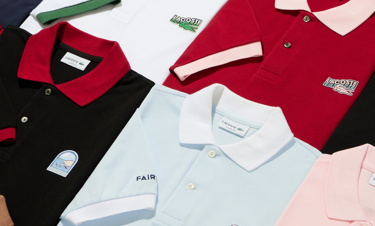 2025年春夏 ファッション LACOSTE ラコステ ゴジラ 刺繍 ポロシャツ