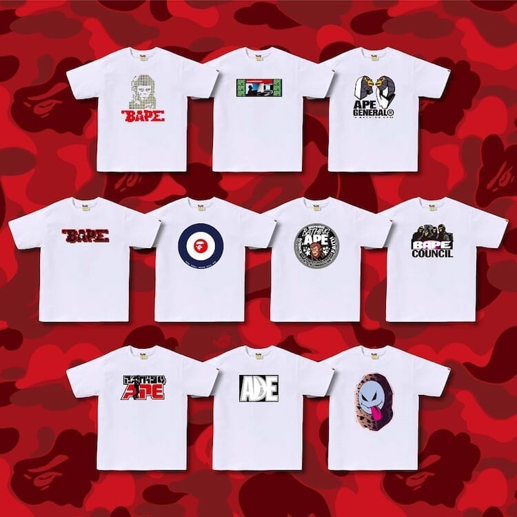 アベイシングエイプ　/  A BATHING APE Tシャツ