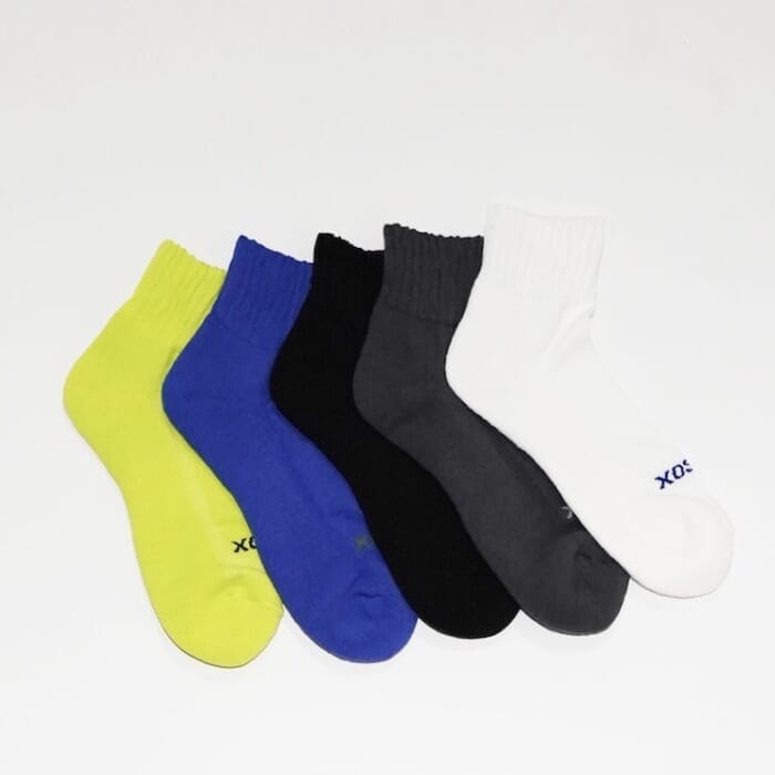 臭わない、蒸れない、夏のビブソックス。「選べない」くらいにカラバリも豊富です。