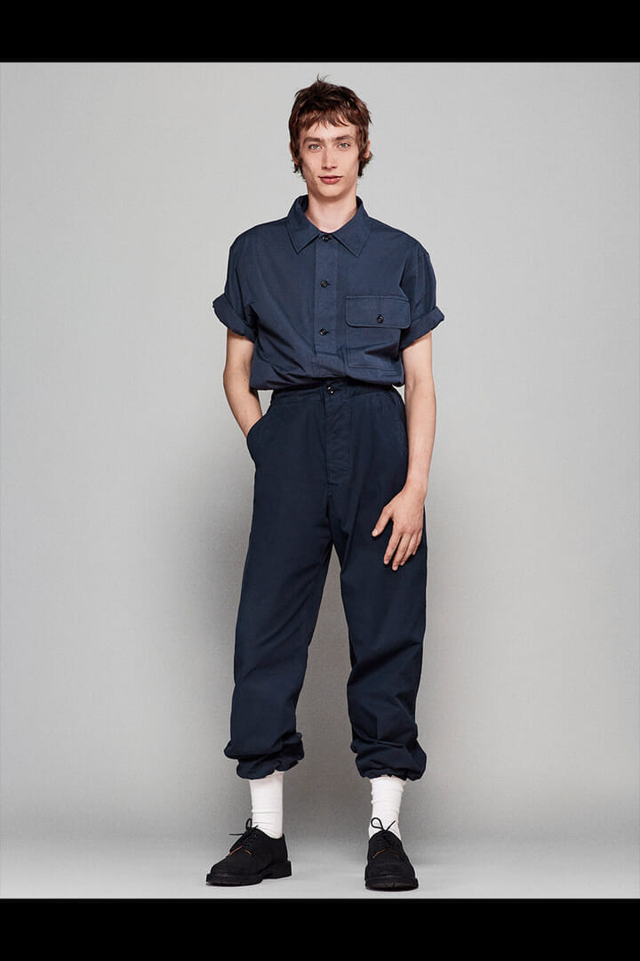 ZW COLLECTION デニムミディ丈ワンピース - ブルー | ZARA Japan