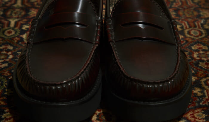 Aspiring Masterpieces" Series No. 314: Tod's loafers that look like they were worn by Londoners of yesteryear.