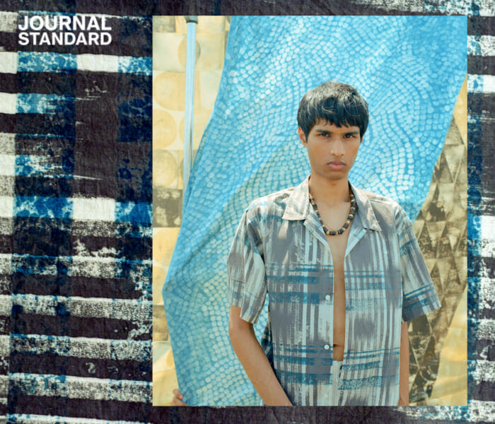 すべて1点モノ。インド伝統の技法でプリントされたシャツが、ジャーナルスタンダードからリリースです。