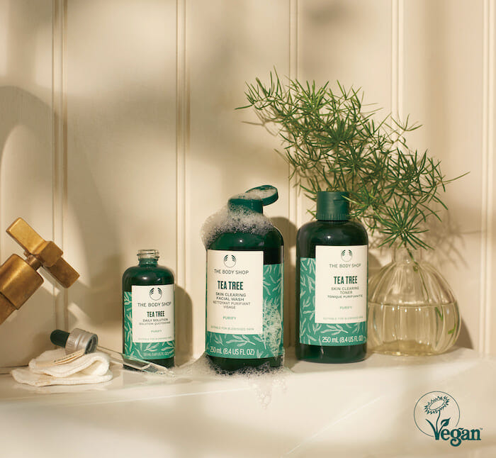 The Body Shop's tea tree series has been renewed. Summer is the time to take care of your skin.