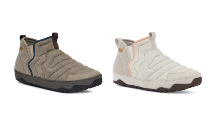 New colors are now available in Teva's fall/winter collection. Mid-type items have also been added to the collection and are warm to the ankles.
