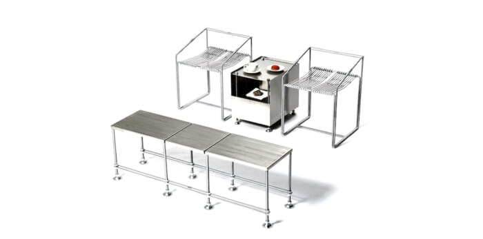 Niceworkshop, an up-and-coming design studio from Korea, has landed in Japan. In their first solo exhibition, they will exhibit and sell furniture and objet d'art.