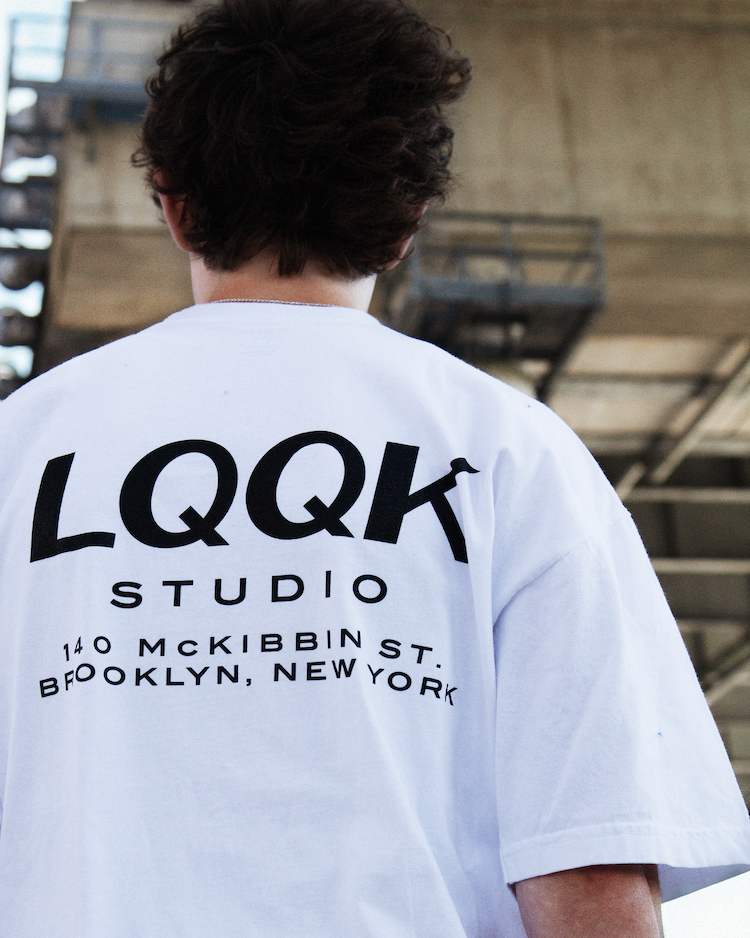 新品 Lqqk Studio Tee T-shirts Tシャツ XL