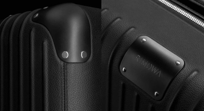 Not aluminum, not polycarbonate, but leather. What is Rimowa's latest product that defies our common sense?