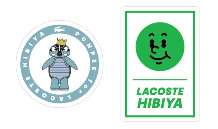 PUNPEE teams up with Hikaru Matsubara for limited edition patches! Customize your polo shirt at Lacoste's Hibiya store!