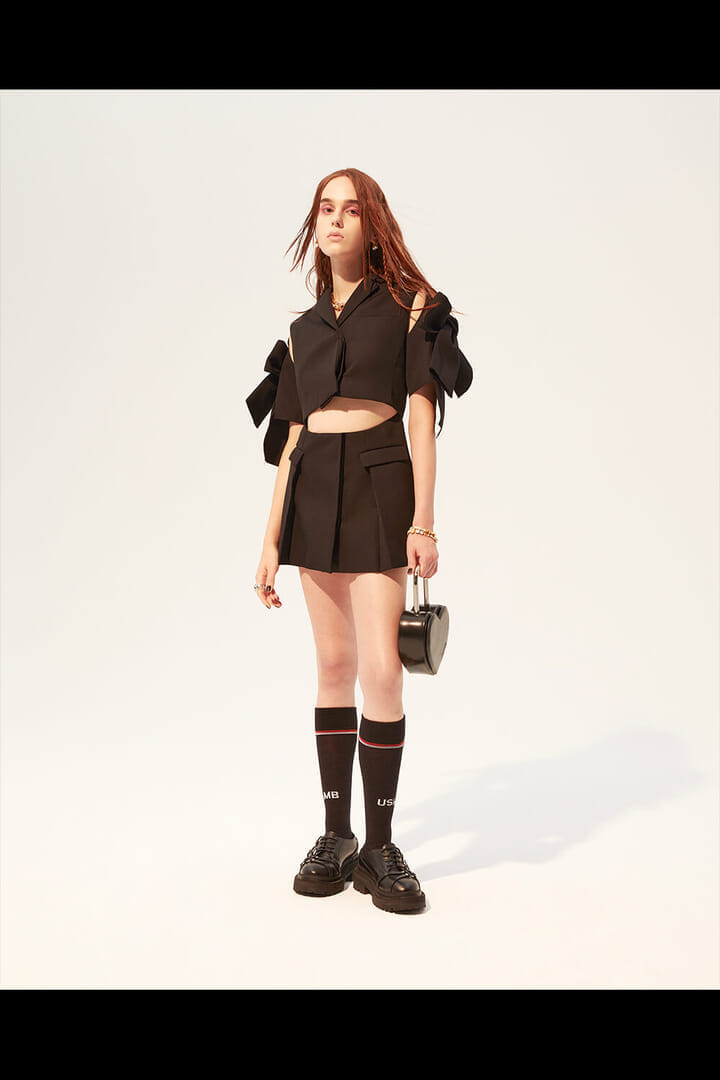 AMBUSH キルティンクノットヒルサンタル BWIJ002S22LEA001 5400 AMBUSH キルティンクノットヒルサンタル BWIJ002S22LEA001 5400