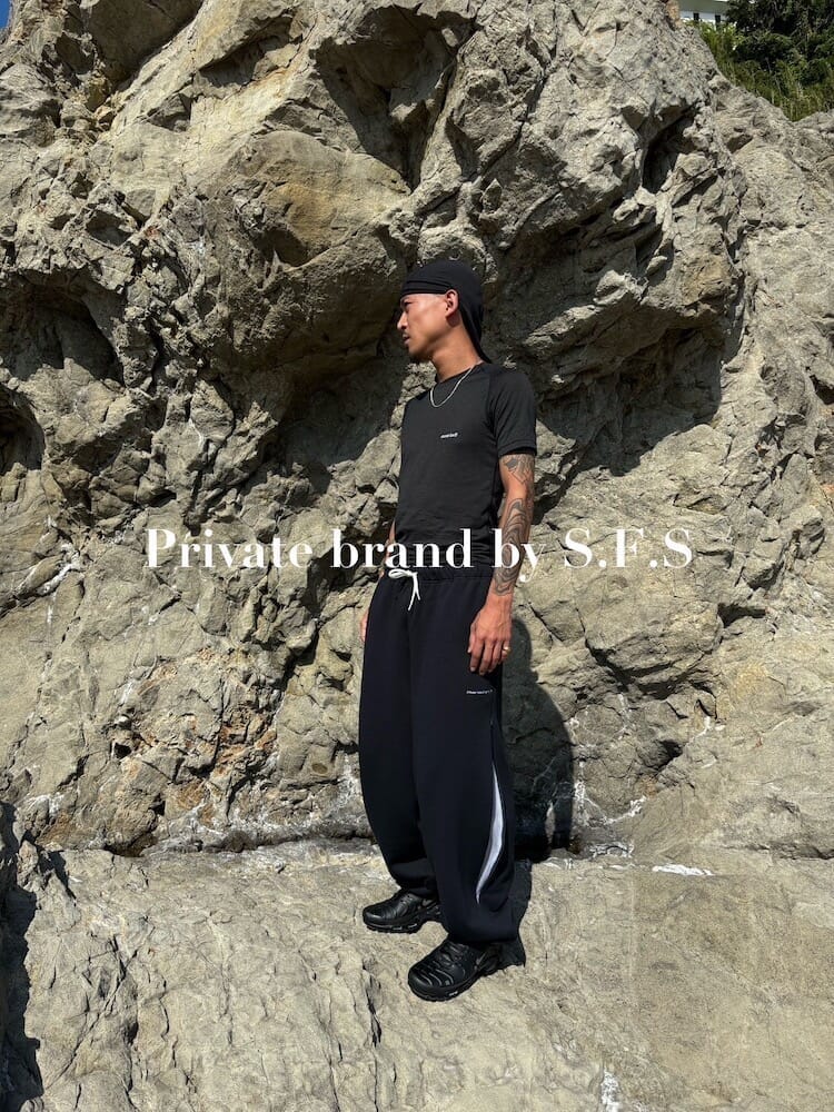 Private brand by S.F.S スウェットパンツ ベンチレーション-