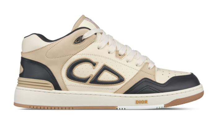 Pick up Dior's latest sneaker, the "B57." The old-fashioned bash-like look is impressive.